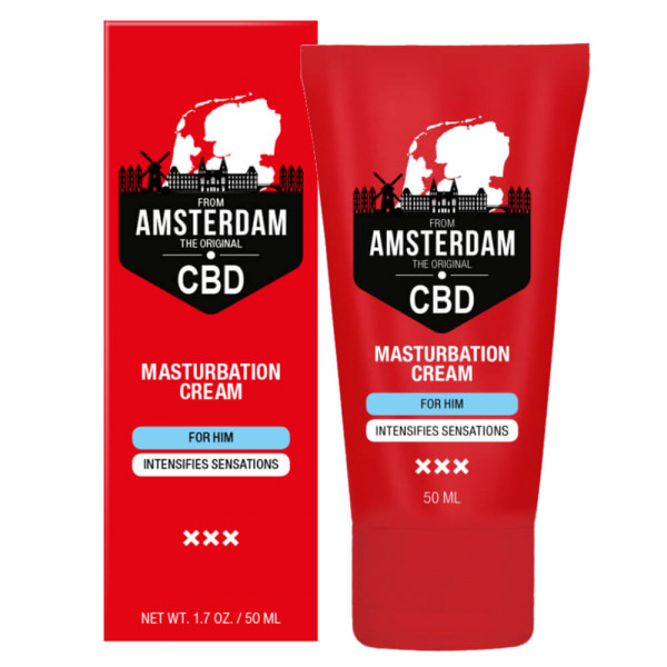 Amsterdam CBD - Cannabis Masturbation Cream 50 ml | Tom Rockets