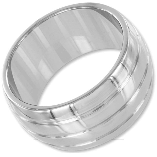 Thick & Heavy Steel Ring | Tom Rocket's