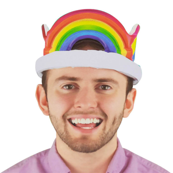 Inflatable Rainbow Crown | Tom Rocket's