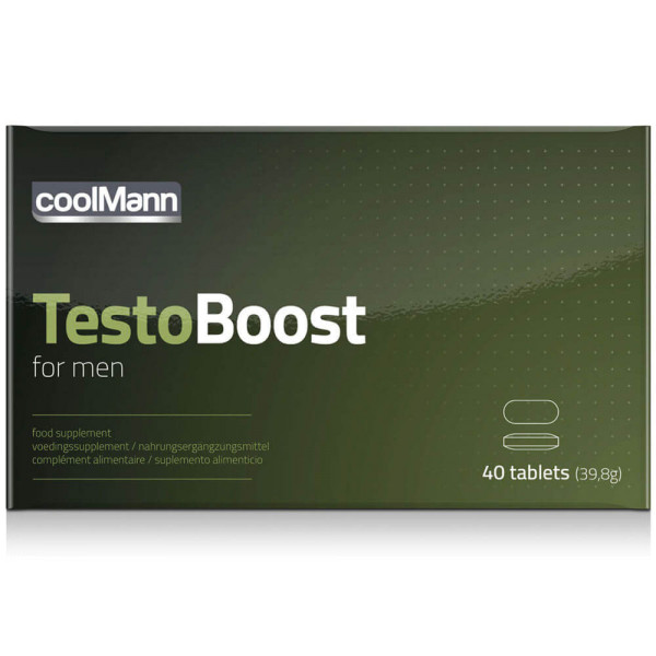 CoolMann Testo Boost 40 Tabs - Kur | Tom Rocket's